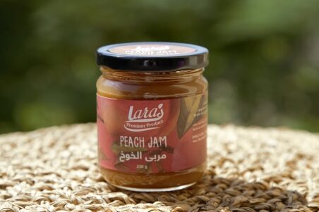 Peach Jam from Lara´s Premium Produce for Sara´s Organic Food