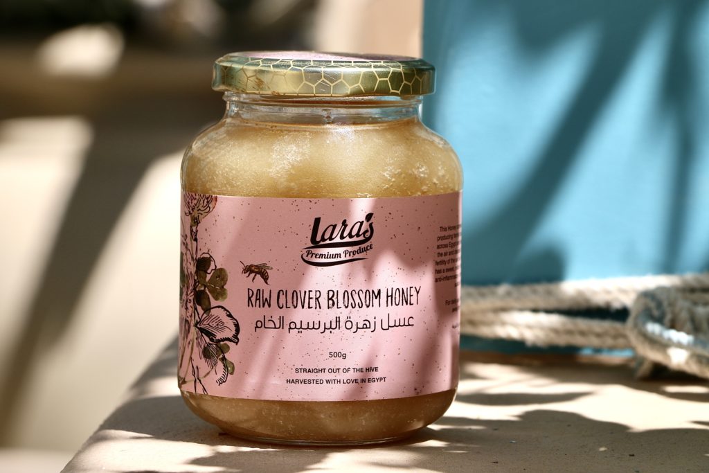 Raw Clover Honey from Lara´s Premium Produce by Sara´s Organic Farm