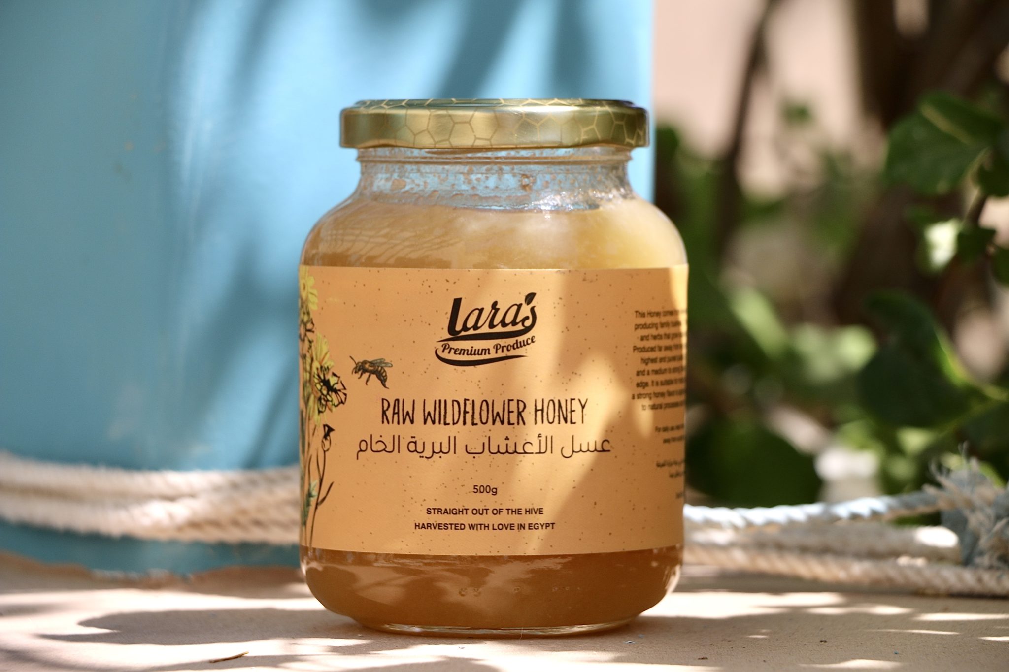 Honey Raw Wildflower - 500 gm - Sara's Organic Food