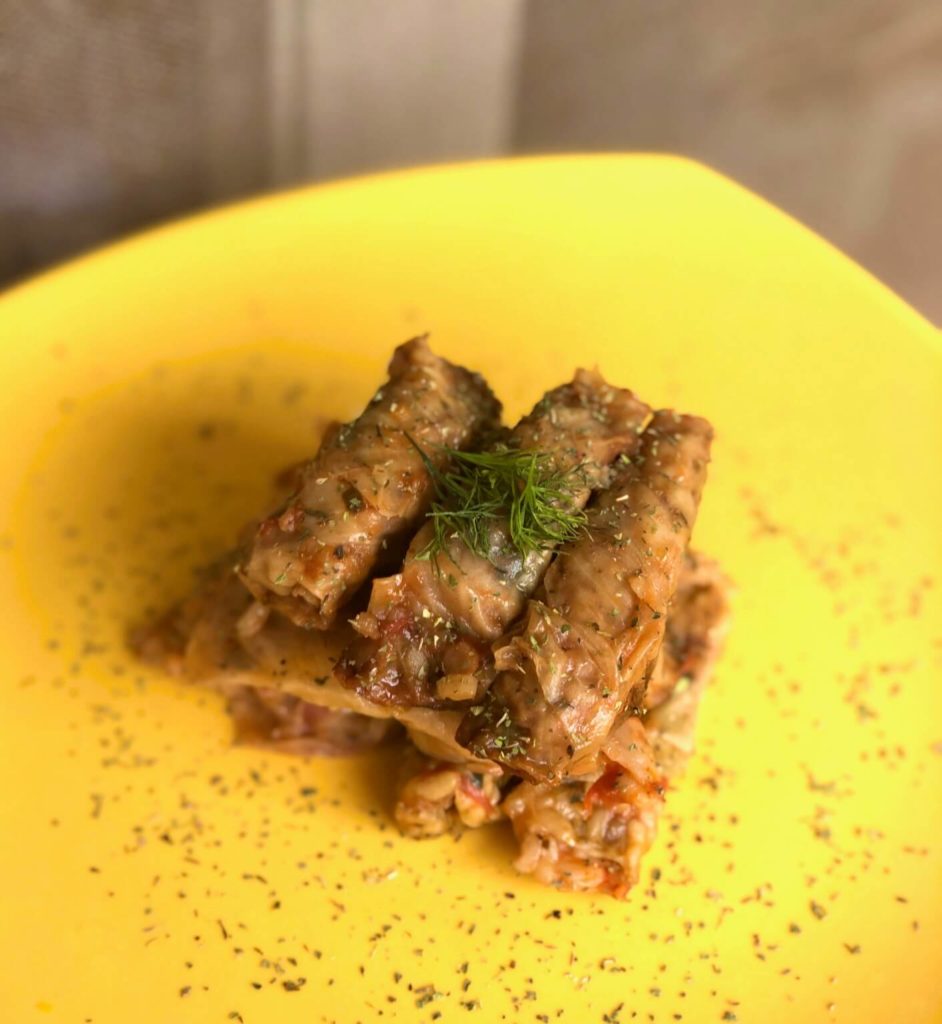 Sara´s Organic Food recipes, cabbage-mahshi